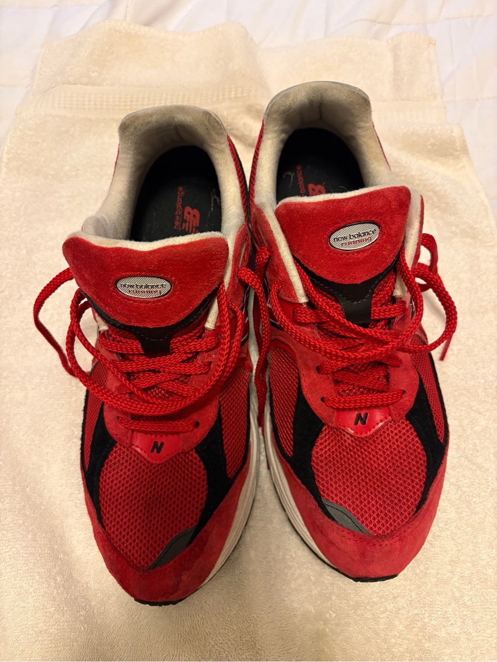 New Balance 2002 R Team Red Suede Men's Sneakers M2002RDR- Size US 11